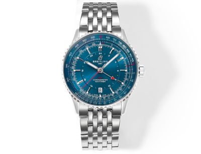 TW Factory Breitling Navitimer 41mm 2836 Movement Blue Face SS Strap Men Watch
